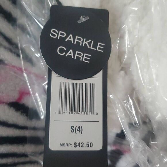 NWT BEBE GIRLS SHERPA HOODIE - Picture 3 of 4